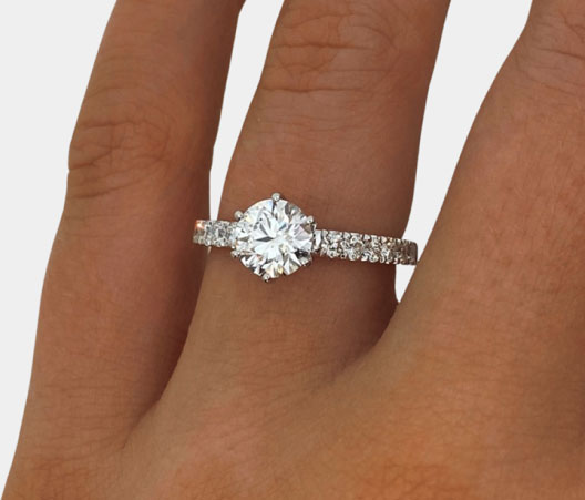 Brilliant Cut Diamond Ring