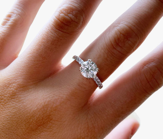 Brilliant Cut Diamond Ring